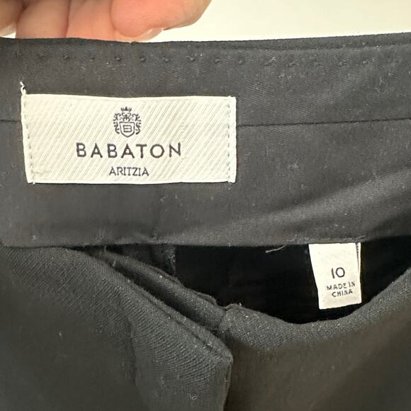 Babaton Aritzia Women’s Black Dress Pants with Stretch Size 10 - Picture 2 of 4
